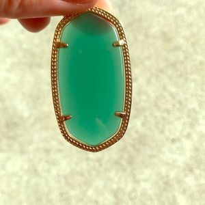 Translucent Green Kendra Scott Earrings